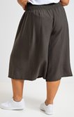 Jupe culotte courte kaki