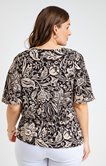 Tunique à fleurs