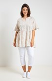 Tunique en broderies anglaises