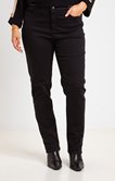 Pantalon avec ceinture large décorée