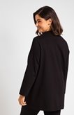 Veste mi-longue rayée
