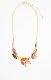 Ras de cou feuilles multicolore