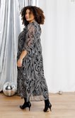 Robe longue avec imprimé
