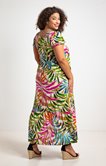 Robe longue imprimé tropical