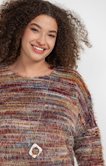 Pull en maille fantaisie 