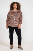 Pull en maille fantaisie 