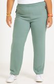 Pantalon fluide uni droit
