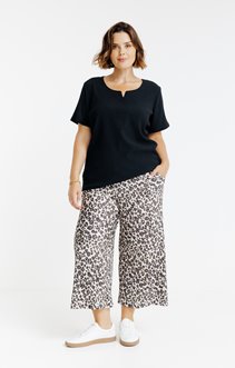 Jupe culotte imprimé animalier