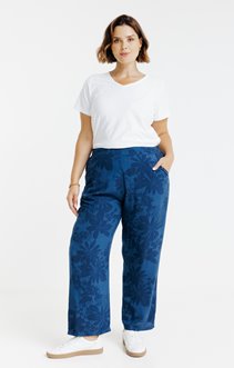 Pantalon fluide imprimé