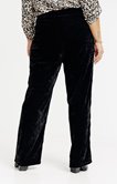 Pantalon droit velours