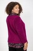 Pull 2-en-1 avec fil lurex