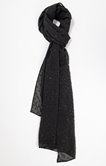 Etole noire et spray paillettes silver