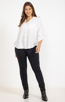 Pantalon maille chiné