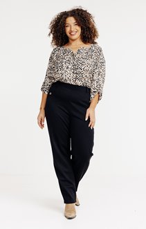 Pantalon droit poche cavalière