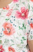 Tee-shirt imprimé coquelicots