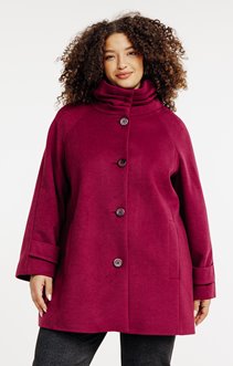 Manteau col boule