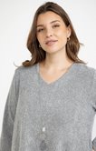 Pull en maille lurex