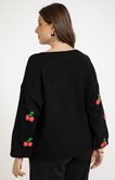 Pull avec cerises