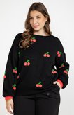 Pull avec cerises