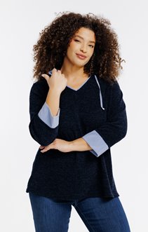 Pull 2-en-1 avec capuche