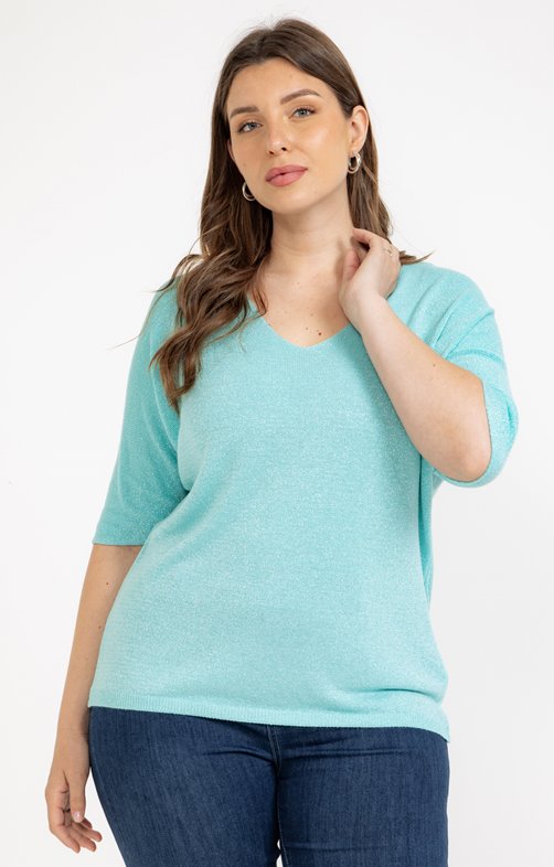 Pull à paillettes