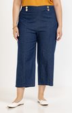 Pantacourt en chambray