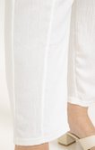 Pantalon fluide avec passants