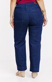 Pantalon large denim