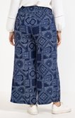 Pantalon fluide imprimé