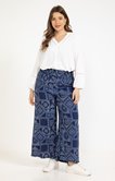 Pantalon fluide imprimé