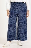 Pantalon fluide imprimé