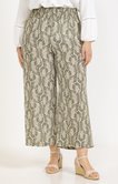 Pantalon fluide imprimé