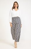 Pantalon fluide imprimé