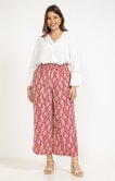 Pantalon fluide imprimé