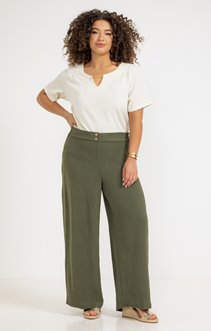 Pantalon large fluide