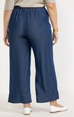 Pantalon large en lyocell