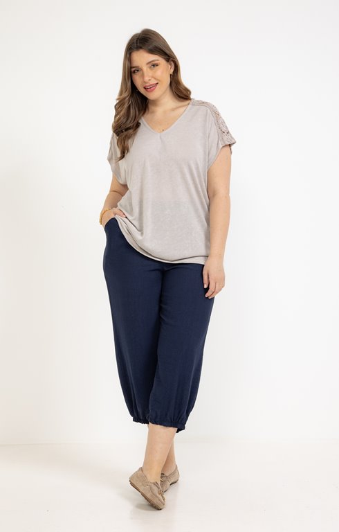 Pantalon large fluide