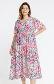Robe longue imprimé floral