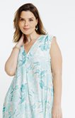Robe longue imprimée