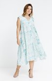 Robe longue imprimée