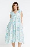 Robe longue imprimée