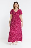 Robe longue imprimé floral
