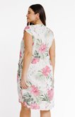 Robe en lin imprimé floral